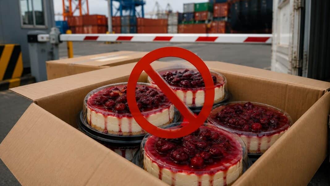 Γιατί δύο cheesecake ευρωπαϊκής εταιρείας απορρίφθηκαν, παρότι συμμορφώνονται με τα ευρωπαϊκά όρια