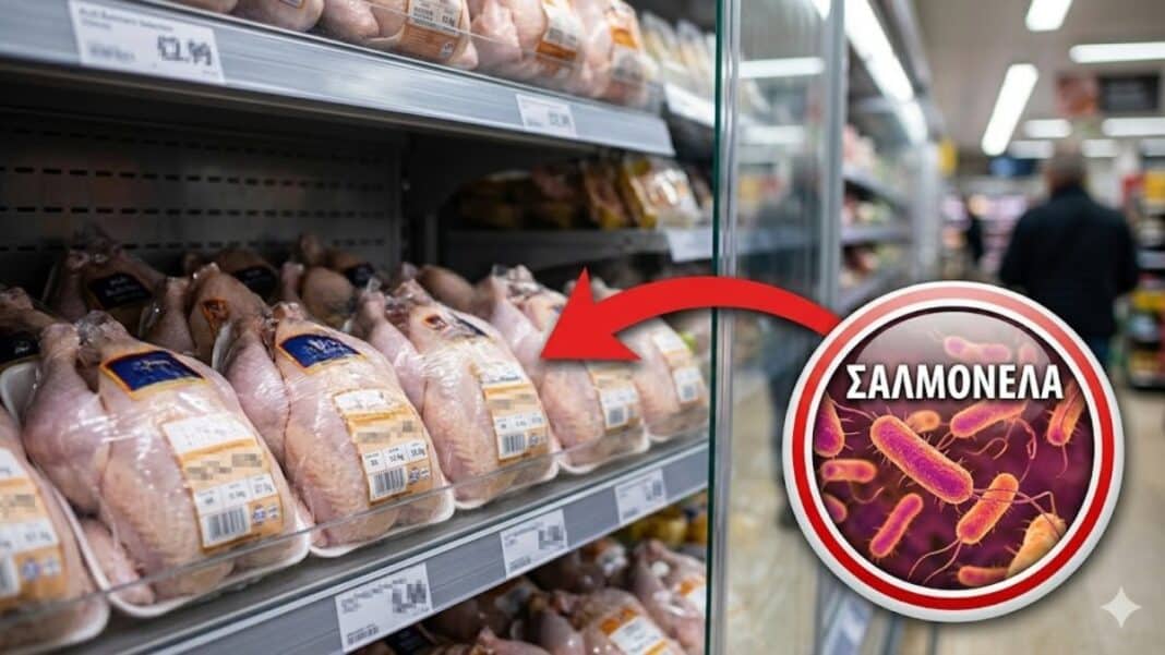 Δύο από τις μεγαλύτερες αλυσίδες σουπερμάρκετ ανακαλούν κοτόπουλα της ίδιας εταιρείας λόγω σαλμονέλας
