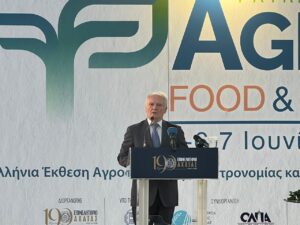 Agro Food & Drink Expo Patras 2026 - Ανδριανός: «Η ελληνική αγροδιατροφή είναι προϋπόθεση εθνικής ανθεκτικότητας, όχι απλώς κλάδος της οικονομίας»