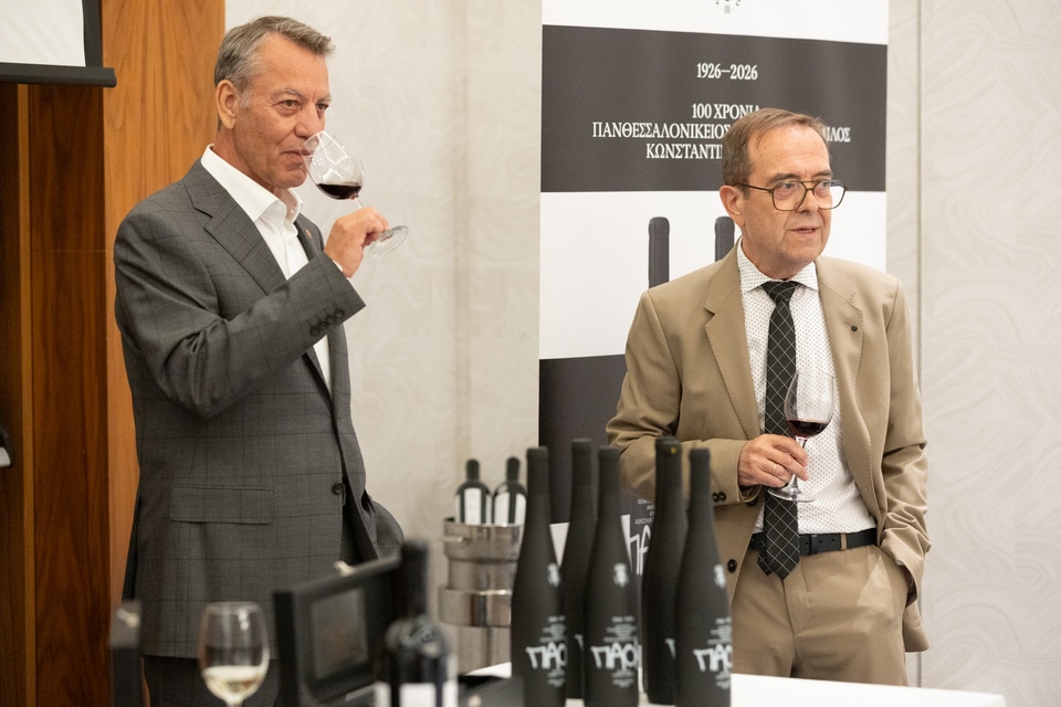 Το Domaine Porto Carras παρουσίασε τα επετειακά κρασιά των 100 χρόνων του ΠΑΟΚ στο Makedonia Palace