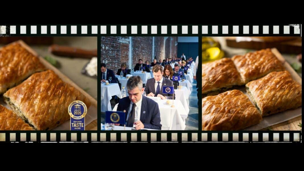 Superior Taste Award για τη Χωριάτικη Φυλλωτή με Σπανάκι & Τυρί της Οικογένειας Πορτοκαλίδη