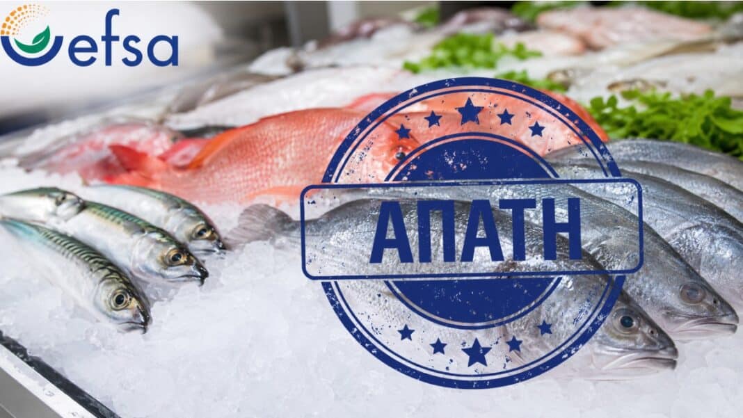 Νέα μεγάλη απάτη στα ψάρια της Ευρώπης: Η EFSA προειδοποιεί για χημικό που τα κάνει να φαίνονται φρέσκα