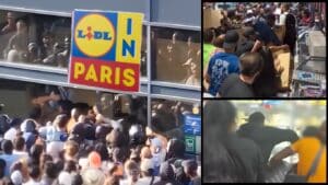 Lidl Fr: Ξύλο και σκηνές αλλοφροσύνης έξω σε υποκαταστήματα για τα φθηνά κλιματιστικά (βίντεο)