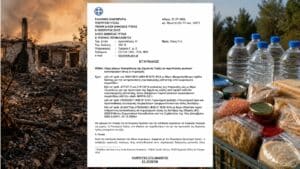 Ελλάδα: Οδηγίες του Υπουργείου Υγείας για την ασφάλεια τροφίμων και νερού μετά από πυρκαγιά