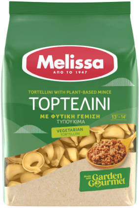 Τορτελίνι με φυτική γέμιση τύπου κιμά GARDEN GOURMET® από τη Melissa Kikizas!