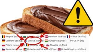 Δημοφιλές άλειμμα σοκολάτας που πωλείται και στην Ελλάδα προκάλεσε αναφυλακτικό σοκ - Ενημερώθηκαν 13 χώρες για σοβαρό κίνδυνο